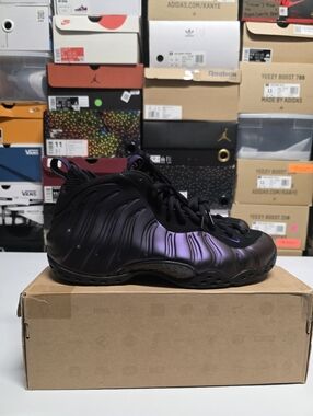 Nike Air Foamposite One Eggplant Black Purple 314996-051 Men's 2009 - Sz 11
